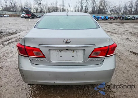 2010 Lexus Es 350 z USA, uszkodzony, nr VIN JTHBK1EGXA2362467